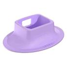 For DJI OSMO Pocket 3 BRDRC Silicone Desktop Base Bracket(Purple) - 1