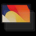 For Motorola Moto Pad 60 Pro 12.7 2pcs 9H 0.3mm Explosion-proof Tempered Glass Film - 1