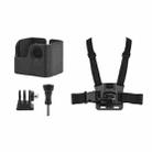 For DJI OSMO Pocket 3 BRDRC Protection Frame Adapter Base, Type:Frame + Chest Strap - 1