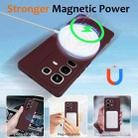 For Infinix Note 50 4G / 50 Pro 4G  Shockproof Silicone Magsafe Phone Case(Plum Color) - 3