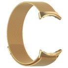 For Google Pixel Watch 3 41mm xDfind Milanese Metal Magnetic Watch Band(Gold) - 3