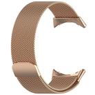 For Google Pixel Watch 3 41mm xDfind Milanese Metal Magnetic Watch Band(Rose Gold) - 2
