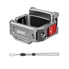 For DJI Osmo Pocket 3 BRDRC Quick Assembly Multi-function Cold Shoe Extension Mount(Dark Grey) - 1