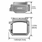 For DJI Osmo Pocket 3 BRDRC Quick Assembly Multi-function Cold Shoe Extension Mount(Dark Grey) - 2