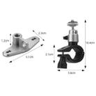 For DJI RC / RC 2 BRDRC Drone Remote Control Adapter Base Bicycle Holder(Black Silver) - 2