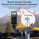 For DJI RC / RC 2 BRDRC Drone Remote Control Adapter Base Bicycle Holder(Black Silver) - 3