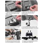 For DJI RC / RC 2 BRDRC Drone Remote Control Adapter Base Bicycle Holder(Black Silver) - 5