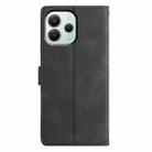 For Redmi Note 14 5G Triangles Embossed Leather Phone Case(Black) - 3