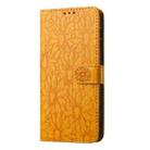 For Honor 200 Daisy Embossed Leather Phone Case(Yellow) - 2