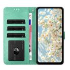 For Honor 200 Daisy Embossed Leather Phone Case(Green) - 3