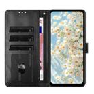 For Honor 200 Daisy Embossed Leather Phone Case(Black) - 3