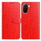 For Redmi A5 4G 173.3mm Daisy Embossed Leather Phone Case(Red) - 1