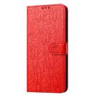 For Redmi A5 4G 173.3mm Daisy Embossed Leather Phone Case(Red) - 2
