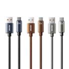 WK WDC-63a 66W USB to Type-C Fast Charging Data Cable, Length: 1.2m(Grey) - 2