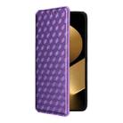 For Huawei Pura 80 Ultra 5G Cubic Grid Texture Flip Leather Phone Case(Purple) - 2