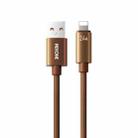 WK WDC-63i 12W USB to 8 Pin Fast Charging Data Cable, Length: 1.2m(Brown) - 1