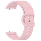 For Samsung Galaxy Fit 4 / 3 xDfind Solid Color Colorful Buckle Silicone Watch Band(Pink) - 3