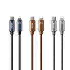 WK WDC-65 PD35W Type-C to 8 Pin Fast Charging Data Cable, Length: 1.2m(Grey) - 2