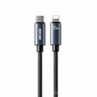 WK WDC-65 PD35W Type-C to 8 Pin Fast Charging Data Cable, Length: 1.2m(Black) - 1