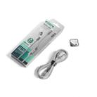WK WDC-66 2 to 2 3A USB+Type-C to 8 Pin+Type-C Fast Charging Data Cable, Length: 1.2m(Grey) - 3