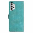 For Samsung Galaxy A13 4G Triangles Embossed Leather Phone Case(Green) - 3