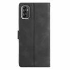 For Samsung Galaxy A14 5G Triangles Embossed Leather Phone Case(Black) - 3