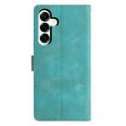 For Samsung Galaxy A17 Triangles Embossed Leather Phone Case(Green) - 3
