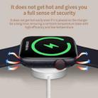 For Apple Watch Series xDfind Aluminum Alloy Shell Magnetic Wireless Watch Charger, Interface:Type-C(White) - 3