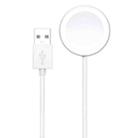 For Apple Watch Series xDfind Aluminum Alloy Shell Magnetic Wireless Watch Charger, Interface:USB-A(White) - 2