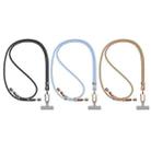 WK WDC-70 65W Type-C to Type-C Phone Lanyard Data Cable, Length: 1.6m(Beige) - 2