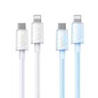 WK WDC-73 PD30W Type-C to 8 Pin Fast Charging Data Cable, Length: 1.2m(White) - 2