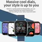 MT28 1.54 inch TFT Screen IP67 Waterproof Business Sport Silicone Strip Smart Watch, Support Sleep Monitor / Heart Rate Monitor / Blood Pressure Monitoring(Blue) - 5