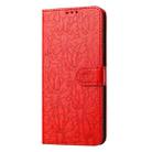 For Samsung Galaxy S25 Ultra 5G Daisy Embossed Leather Phone Case(Red) - 2
