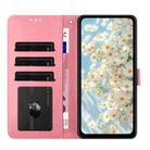 For Samsung Galaxy S23 Ultra 5G Daisy Embossed Leather Phone Case(Pink) - 3