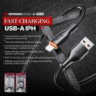 WK WDC-91i 12W USB to 8 Pin Silicone Data Cable, Length: 1.2m(White) - 3