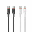 WK WDC-93 65W Type-C to Type-C Silicone Data Cable, Length: 1.2m(White) - 2