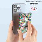 Color Painting Leather Horizontal Magnetic Wallet Card Bag Case(Tree of Life) - 3