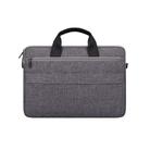 ST08 Handheld Briefcase Carrying Storage Bag without Shoulder Strap for 15.6 inch Laptop(Grey) - 5