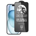 For iPhone 16 Plus / 15 Plus WK WTP-096 Jungle Series Kinkong 6D Curved HD Tempered Glass Film - 1