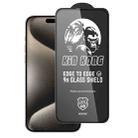 For iPhone 15 Pro Max WK WTP-096 Jungle Series Kinkong 6D Curved HD Tempered Glass Film - 1