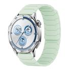 22mm xDfind Magnetic Silicone Watch Band for Huawei Watch GT5 / GT4(Mint Green) - 1