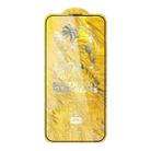 For iPhone 16 Plus / 15 Plus WK WTP-103 Jungle Series Kinkong Kyanite Ultra-hard 9D Curved HD Aluminum Glass Film - 2