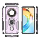 For Honor X50 Metal Kickstand TPU Hybrid PC Phone Case(Purple) - 3