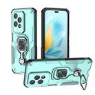 For Honor 200 Lite Global Metal Kickstand TPU Hybrid PC Phone Case(Green) - 1