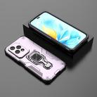 For Honor 200 Lite Global Metal Kickstand TPU Hybrid PC Phone Case(Purple) - 2