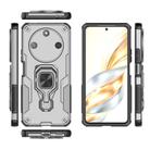 For Honor X60 5G Metal Kickstand TPU Hybrid PC Phone Case(Grey) - 3
