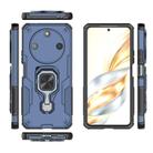 For Honor X60 5G Metal Kickstand TPU Hybrid PC Phone Case(Blue) - 3