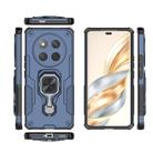 For Honor X60 Pro 5G Metal Kickstand TPU Hybrid PC Phone Case(Blue) - 3