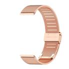 22mm MIJOBS Milan Buckle Metal Watch Band(Rose Gold) - 3