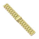 22mm MIJOBS Three Beads Metal Watch Band(Gold) - 1